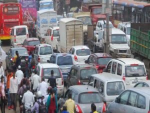 Wagholi traffic