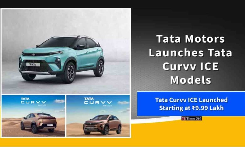 Tata Curvv launch-Tata Curvv ICE models