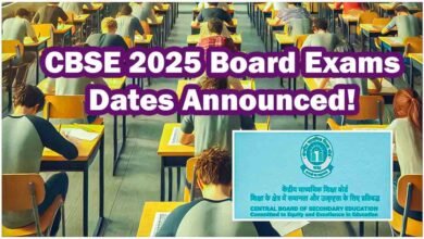 CBSE Board Exam Dates 2025
