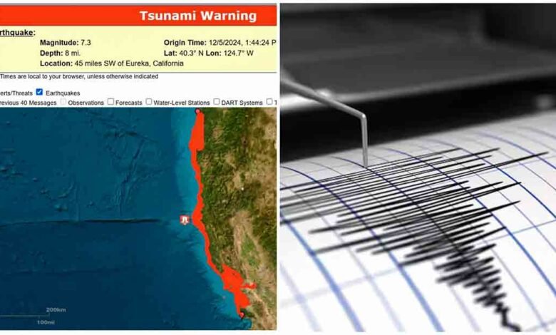 Earthquake in Northern California