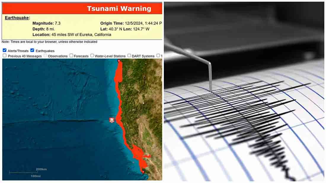 Tsunami news northern california