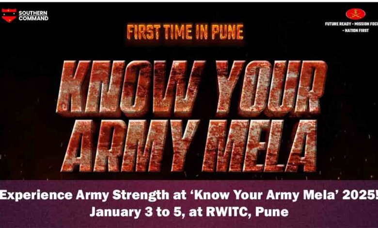 Know Your Army Mela Pune 2025