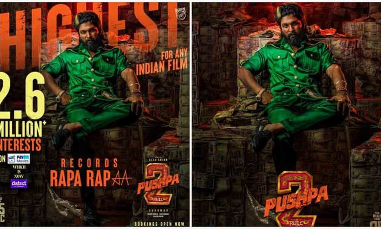 Pushpa 2 - advance booking