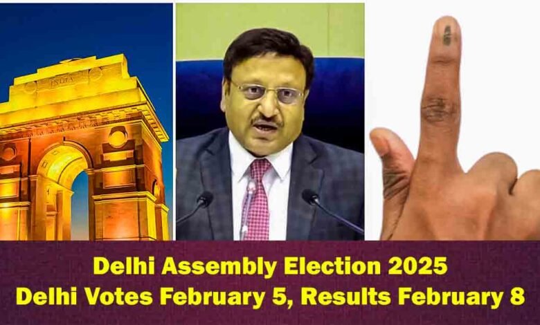 Delhi Assembly Election Schedule - date