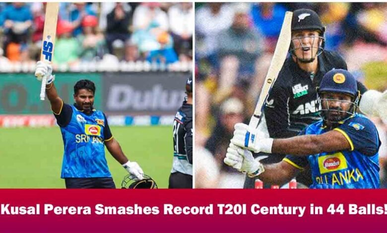 Kusal Perera fastest century