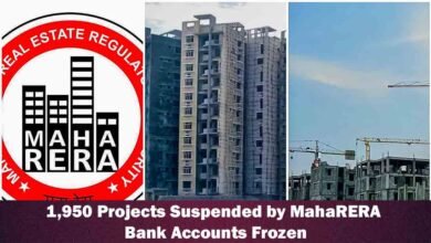 MahaRERA bank accounts frozen