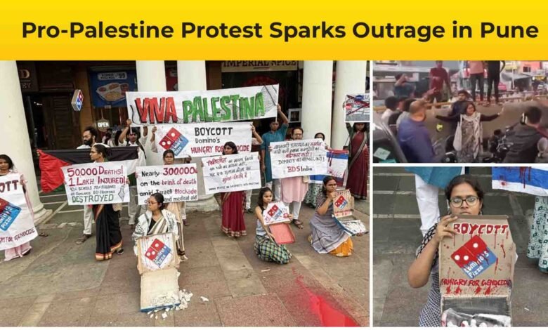 Pro-Palestine Protest in Pune